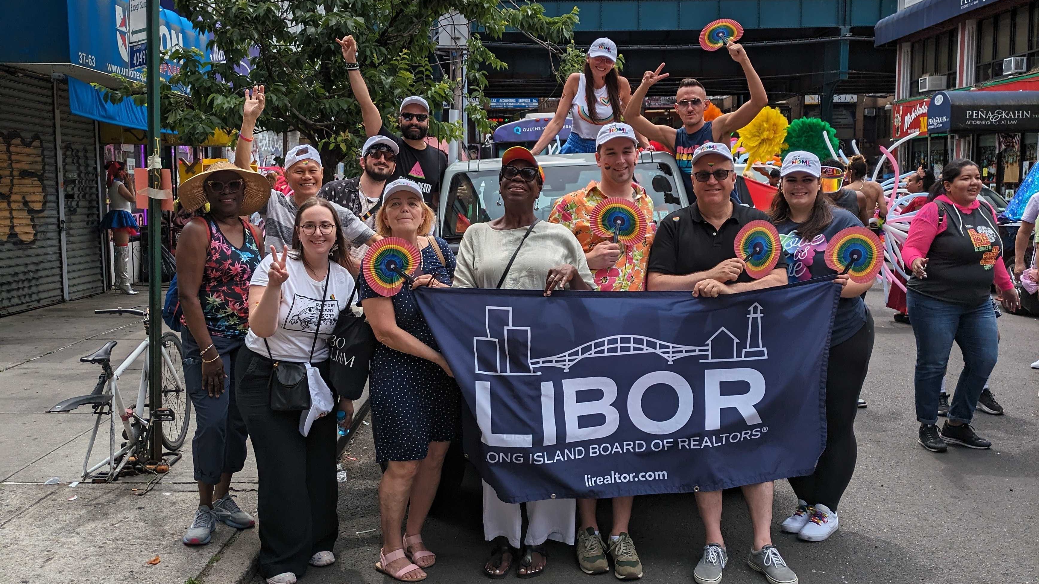 pride group photo